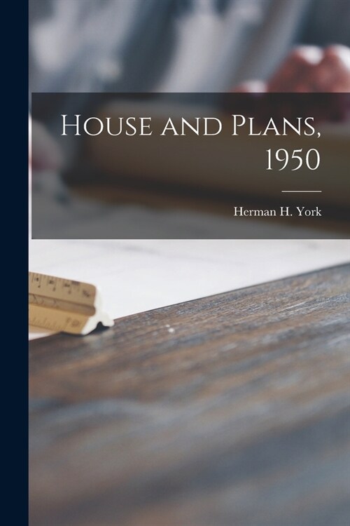 House and Plans, 1950 (Paperback)