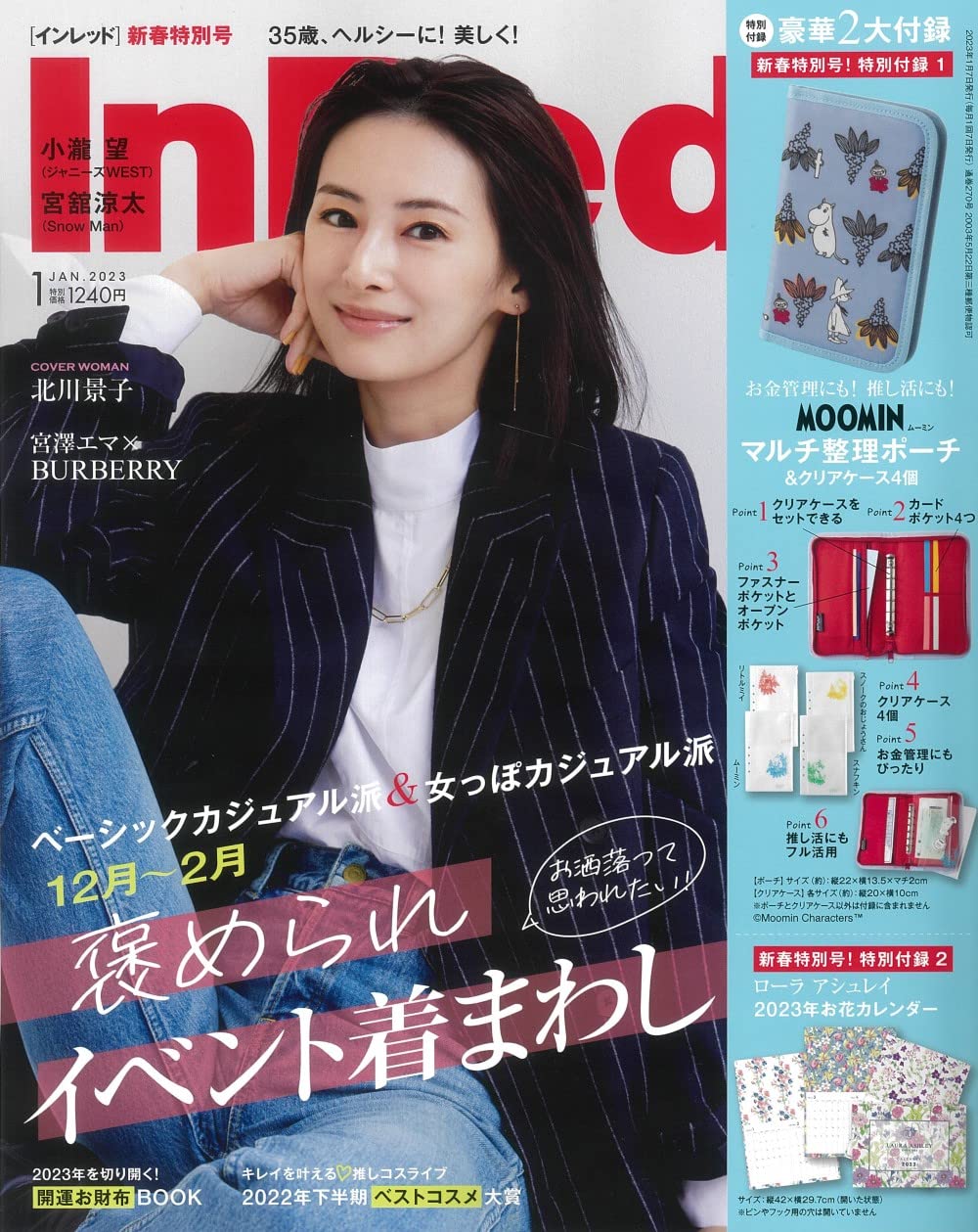 In Red (インレッド) 2023年 1月號 [雜誌] (月刊, 雜誌)