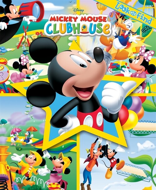 Disney Mickey Mouse Clubhouse: Look and Find (Hardcover)