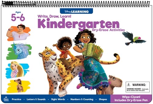 Write, Draw, Learn! Kindergarten Dry-Erase Activities (Spiral)