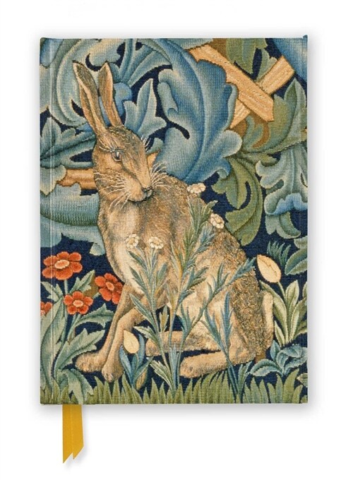 V&A: William Morris: Hare from The Forest Tapestry (Foiled Journal) (Notebook / Blank book)