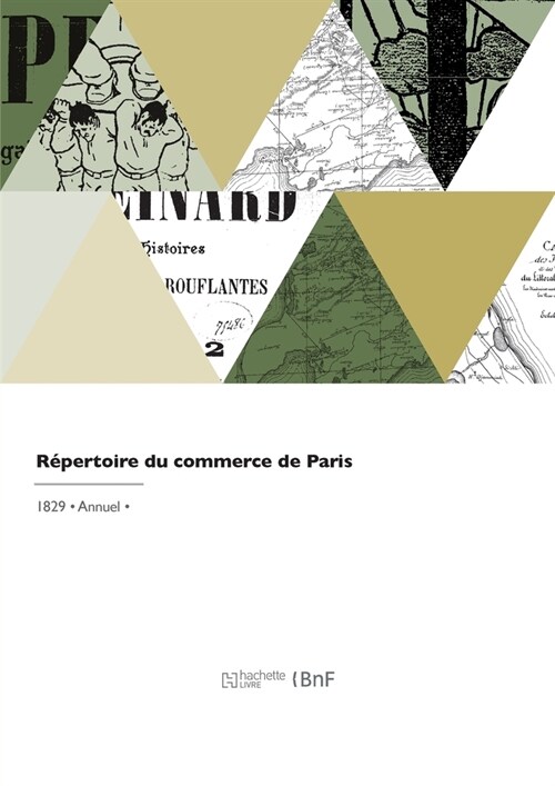 R?ertoire du commerce de Paris (Paperback)