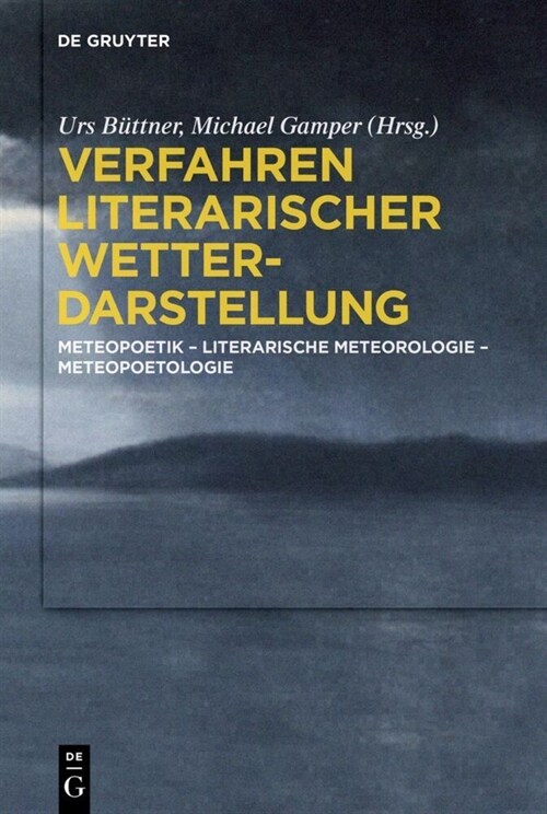 Verfahren literarischer Wetterdarstellung (Paperback)