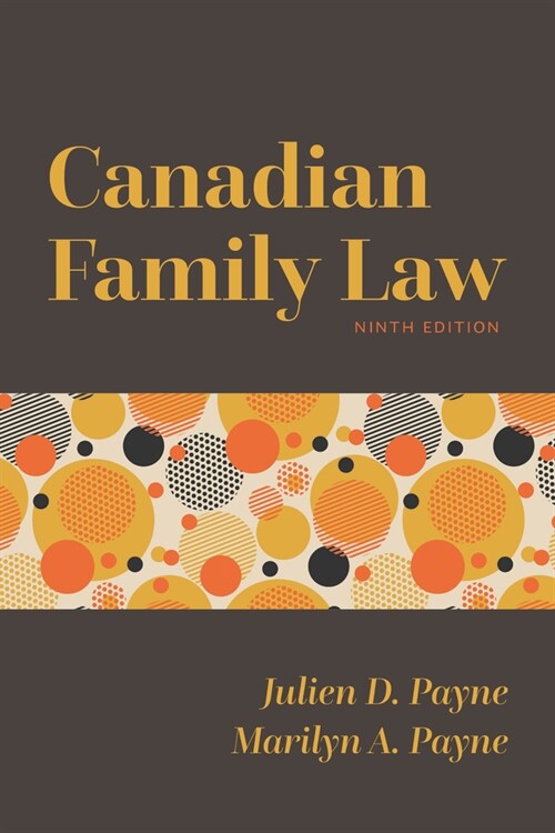 Canadian Family Law 9/E (Paperback)