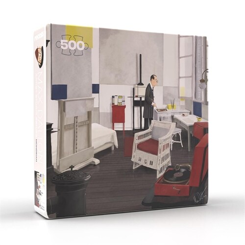 Max Dalton Artist Studio Puzzle Series: Mondrian: A 500 Piece Jigsaw Puzzle by Max Dalton (Other)