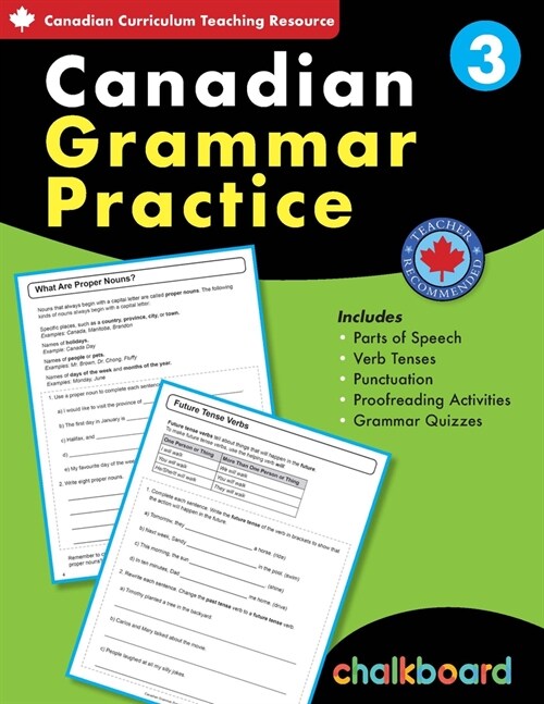 Canadian Grammar Practice 3 (Paperback, Sharpen Student)