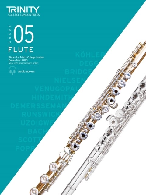 Trinity College London Flute Exam Pieces from 2023: Grade 5 (Sheet Music)