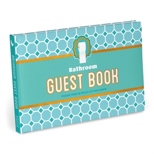 Knock Knock Bathroom Guestbook (2022 Edition) (Hardcover)