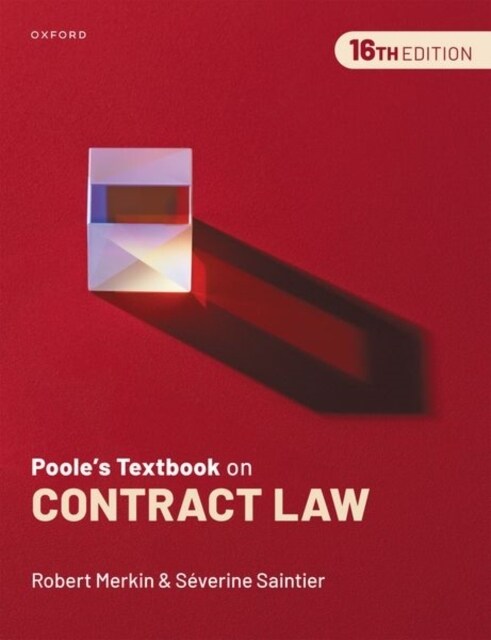Pooles Textbook on Contract Law (Paperback, 16 Revised edition)