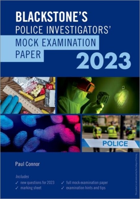 Blackstones Police Investigators Mock Exam 2023 (Paperback)