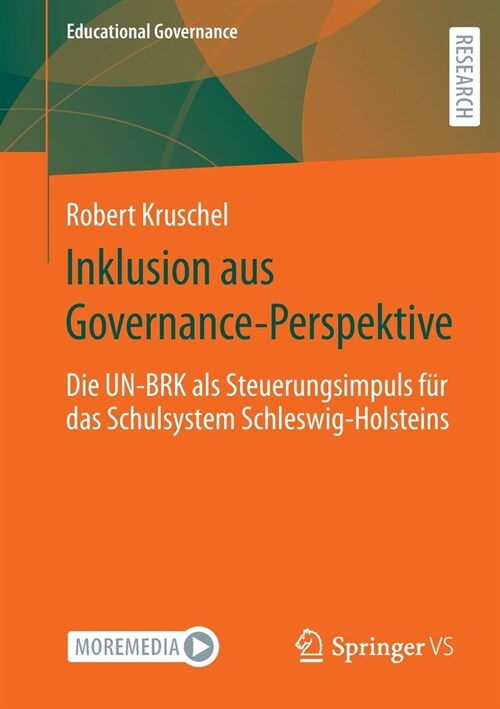 Inklusion Aus Governance-Perspektive: Die Un-Brk ALS Steuerungsimpuls F? Das Schulsystem Schleswig-Holsteins (Paperback, 1. Aufl. 2022)