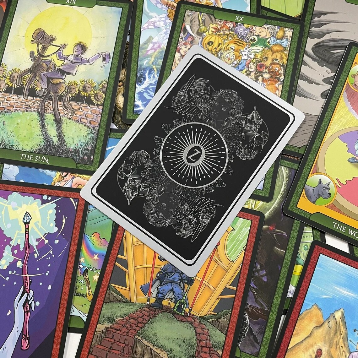 The Shadow of Oz Tarot Deck: The Baum Silver Edition