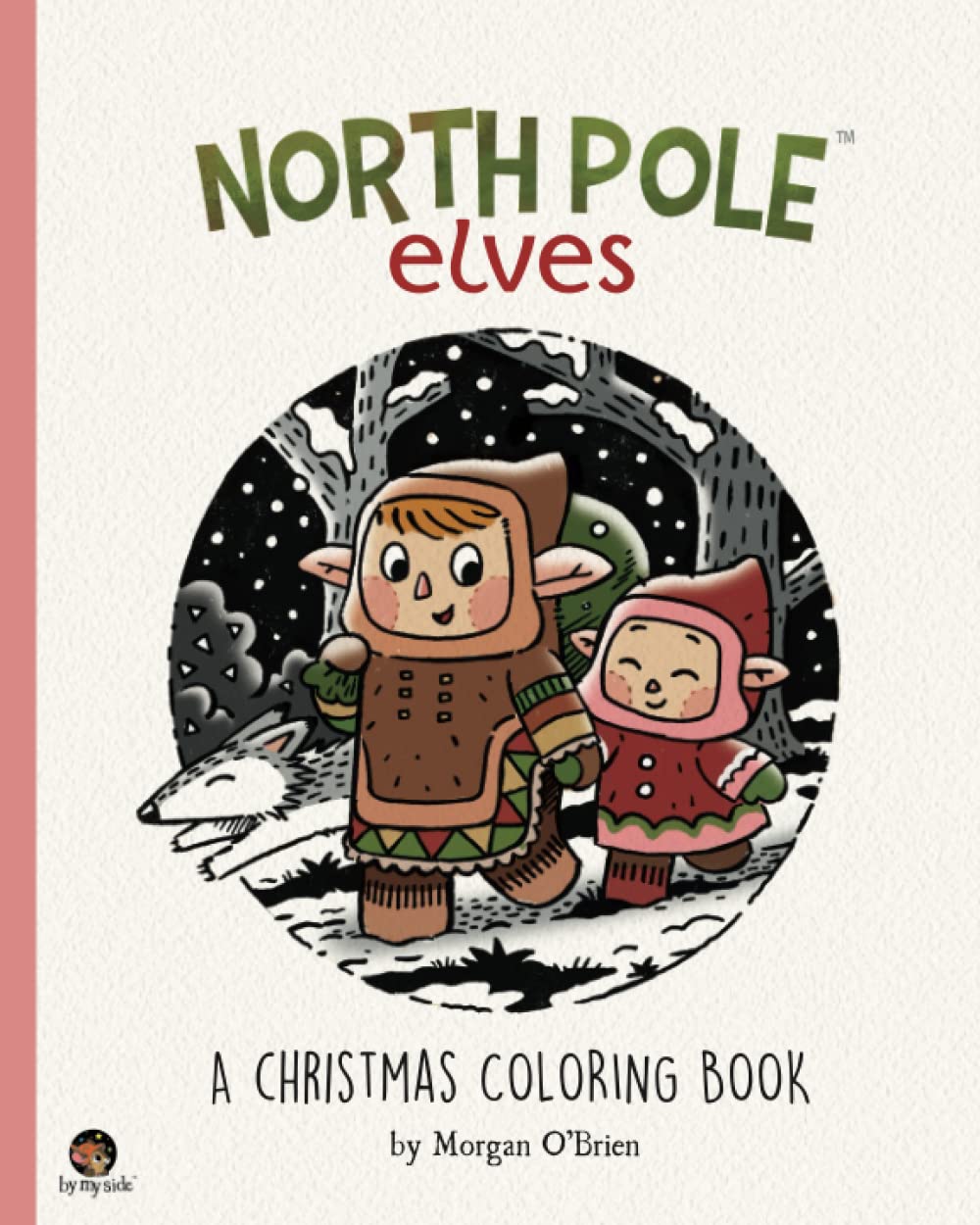 North Pole Elves: A Christmas Coloring Book (Paperback)