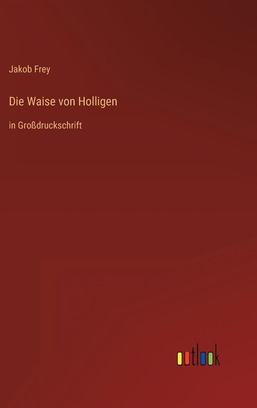 Die Waise von Holligen: in Gro?ruckschrift (Hardcover)