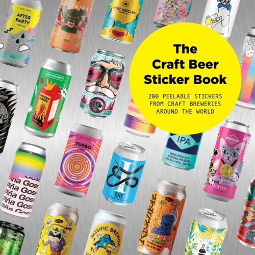 The Craft Beer Sticker Book (Hardcover)