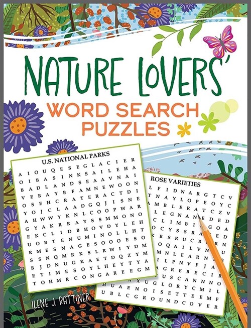 Nature Lovers Word Search Puzzles (Paperback)