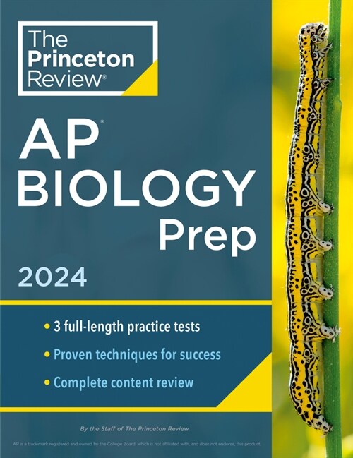 Princeton Review AP Biology Prep, 26th Edition: 3 Practice Tests + Complete Content Review + Strategies & Techniques (Paperback)