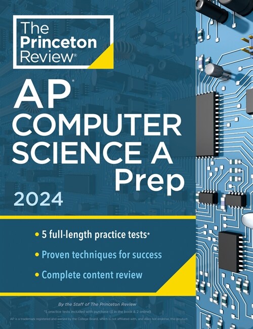 Princeton Review AP Computer Science a Prep, 8th Edition: 5 Practice Tests + Complete Content Review + Strategies & Techniques (Paperback)