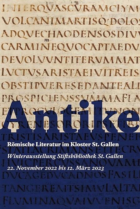 Antike: Romische Literatur Im Kloster St. Gallen (Paperback)