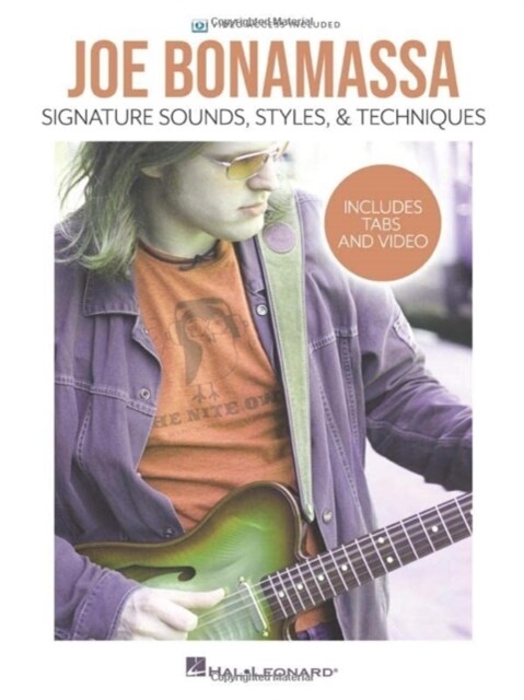 Joe Bonamassa - Signature Sounds, Styles & Techniques: Includes Tabs & Video (Paperback)