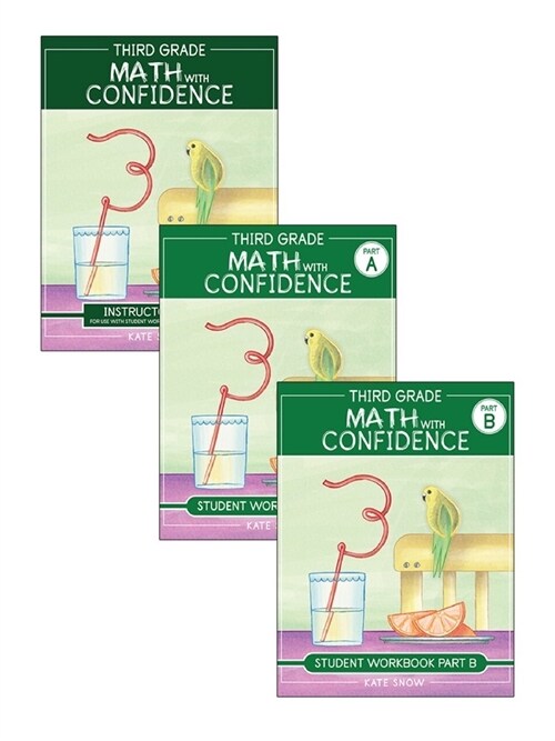 Third Grade Math with Confidence Complete Bundle (Paperback)