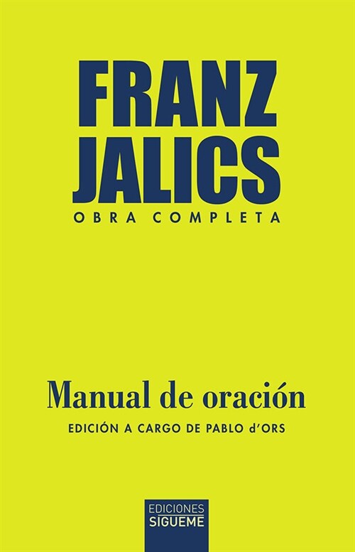 MANUAL DE ORACION (Book)