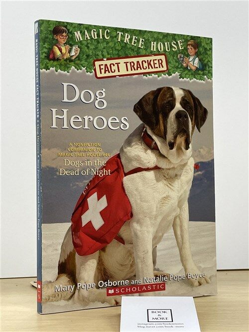 [중고] Magic Tree House FACT TRACKER #24 : Dog Heroes (Paperback)