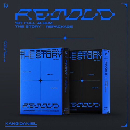 강다니엘 - 1ST FULL ALBUM Repackage : Retold [버전 2종 중 랜덤발송]