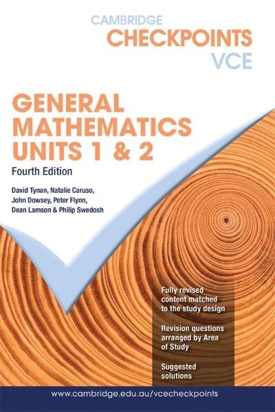 Cambridge Checkpoints VCE General Mathematics Units 1&2 (Paperback)