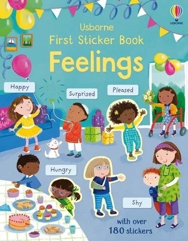 First Sticker Book Feelings (Paperback)