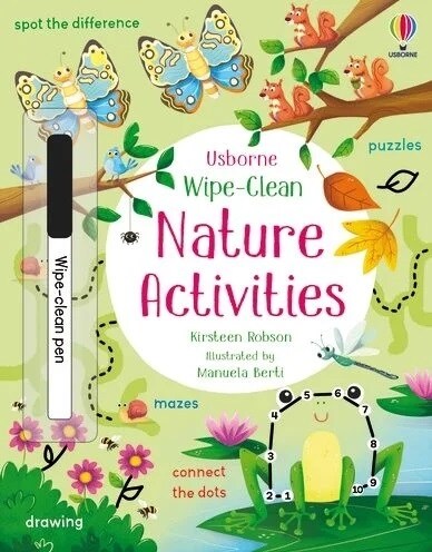 Wipe-Clean Nature Activities (Paperback)