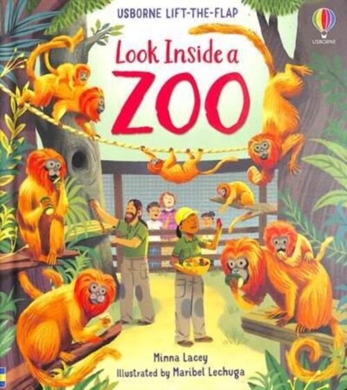 Look Inside a Zoo (Board Book)
