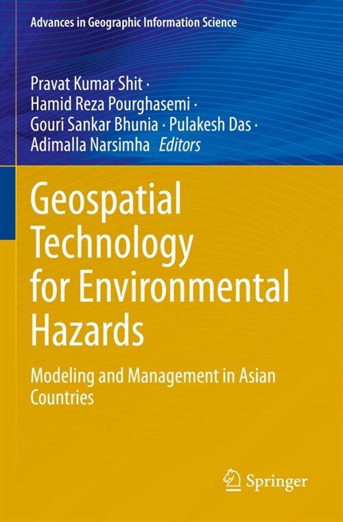 Geospatial Technology for Environmental Hazards: Modeling and Management in Asian Countries (Paperback, 2022)