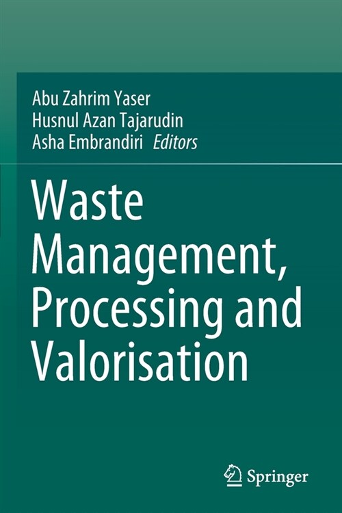 Waste Management, Processing and Valorisation (Paperback)