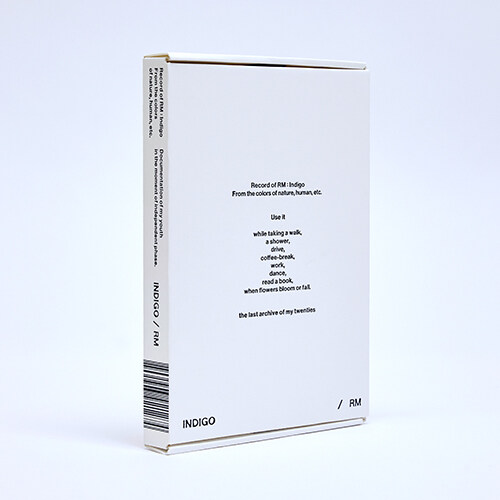 [중고] RM(방탄소년단) - Indigo [Book Edition]