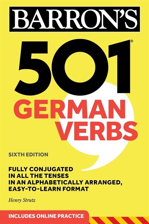 501 German Verbs, Sixth Edition (Paperback, 6)