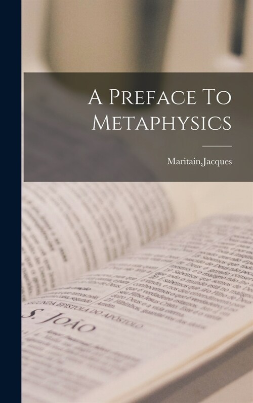 A Preface To Metaphysics (Hardcover)