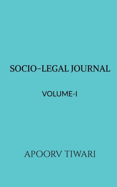 Socio-Legal Journal (Paperback)