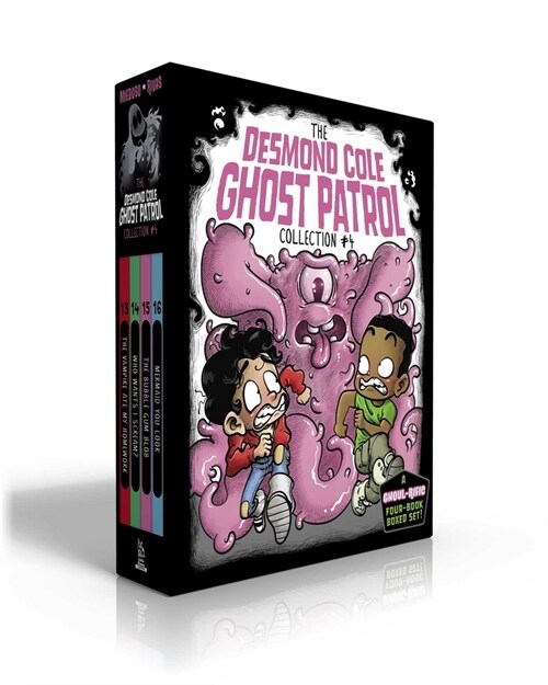 The Desmond Cole Ghost Patrol Collection #4 (Boxed Set): The Vampire Ate My Homework; Who Wants I Scream?; The Bubble Gum Blob; Mermaid You Look (Paperback, Boxed Set)