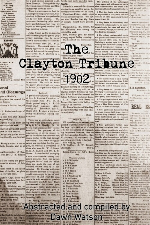 The Clayton Tribune, 1902 (Paperback)