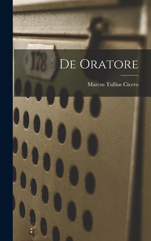 De Oratore (Hardcover)