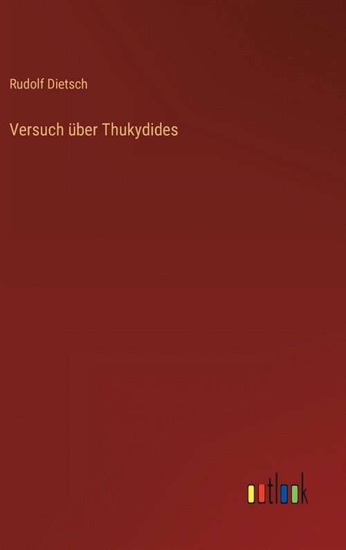 Versuch ?er Thukydides (Hardcover)