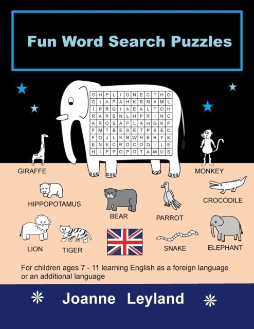 Fun Word Search Puzzles: For children ages 7-11 learning English as a foreign language or an additional language (Paperback)