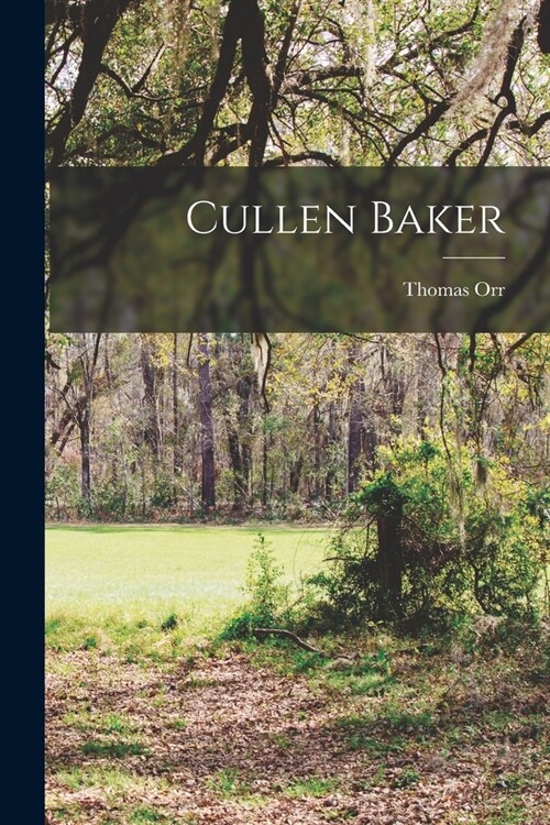 Cullen Baker (Paperback)