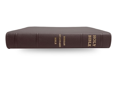 Holy Bible, Berean Standard Bible - Genuine Leather - Tosca Cowhide Garnet (Leather)