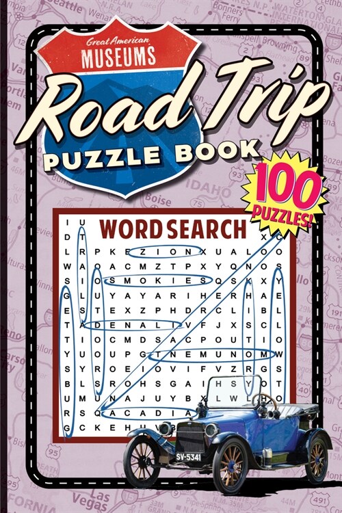The Great American Museums Road Trip Puzzle Book (Paperback)