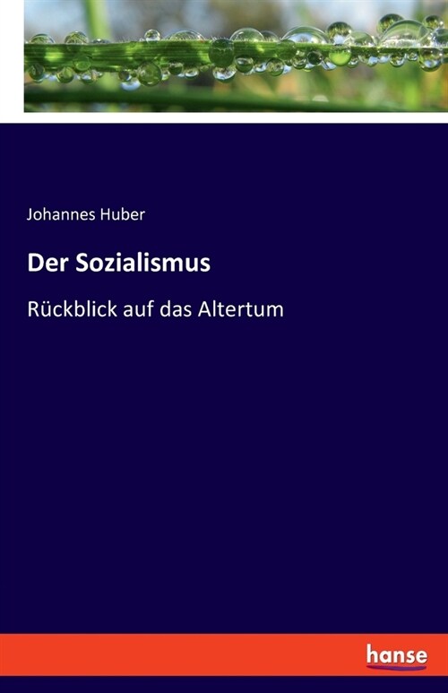 Der Sozialismus: R?kblick auf das Altertum (Paperback)