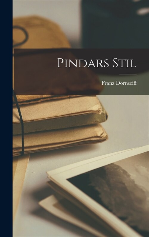 Pindars Stil (Hardcover)