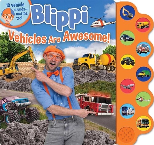 Blippi: Vehicles Are Awesome! (Board Books)