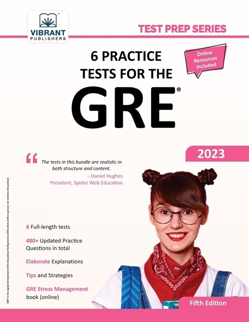 6 Practice Tests for the GRE (Paperback)
